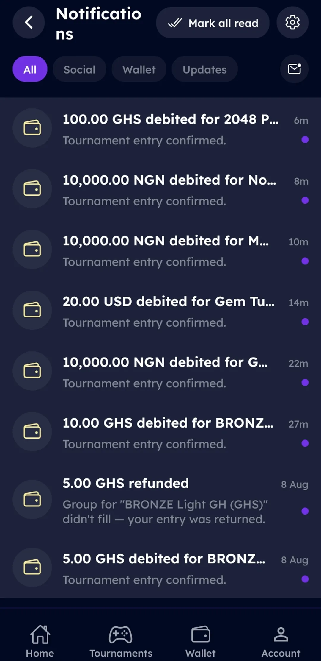 transactions